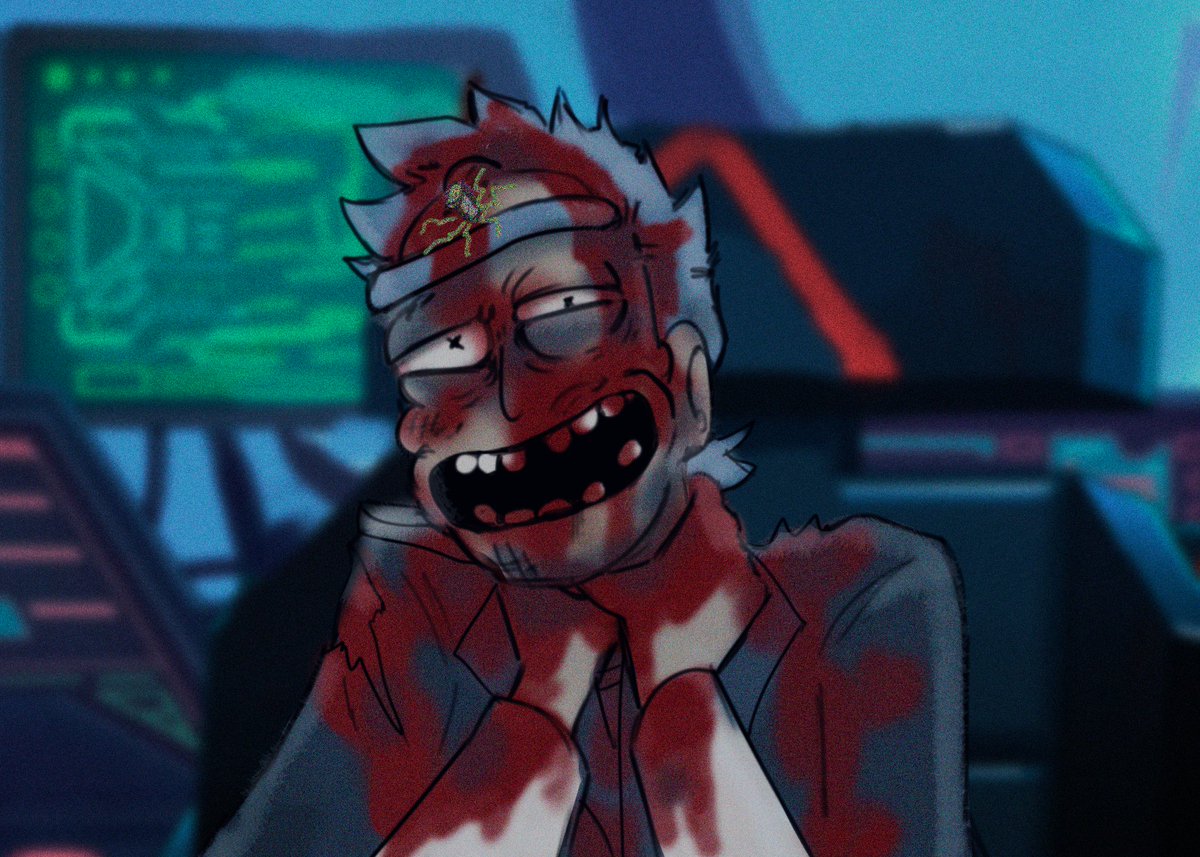 IamBackWhy's tweet image. there's no way he's dead just like that
I still can't believe it
#RickAndMorty #rickprime