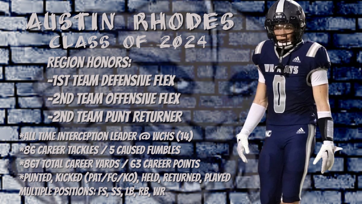 Thank you Austin for your contributions to WCHS, Coaches take a look at this young man! <a href="/coachstangler/">Justin Stangler</a> <a href="/wccatathletics/">Willow Canyon HS Athletics</a> <a href="/Austin_rhodes20/">Austin Rhodes</a>