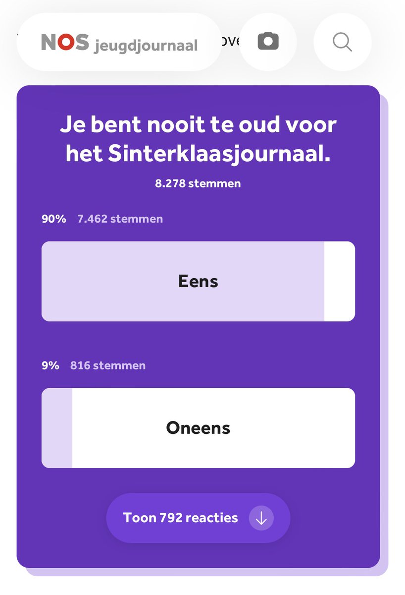 DeboraPost's tweet image. Het Jeugdjournaal vroeg aan kinderen of je ooit te oud bent voor het #Sinterklaasjournaal. 90% vindt van niet: