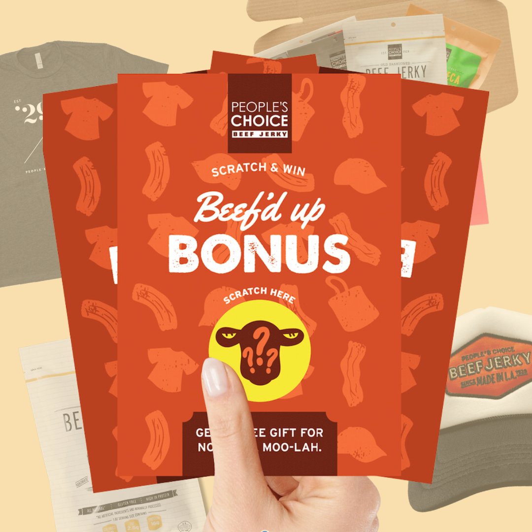 Time is running out to win your FREE PRIZE!

For the whole month of November, with every order of $50 or more you automatically get a free scratch off card with a guaranteed prize🤩

Time to get shopping (and winning)!