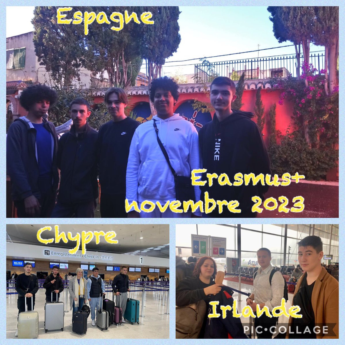 Première journée en mobilité #eramusplus pour 12 élèves de Terminale du lycée L Blériot <a href="/villedetrappes/">Trappes</a> <a href="/cdibleriot/">CDI Louis Blériot</a> <a href="/DareicV/">DareicVersailles</a> <a href="/ErasmusplusFR/">Agence Erasmus+ France / Education Formation</a> <a href="/EUErasmusPlus/">Erasmus+</a>