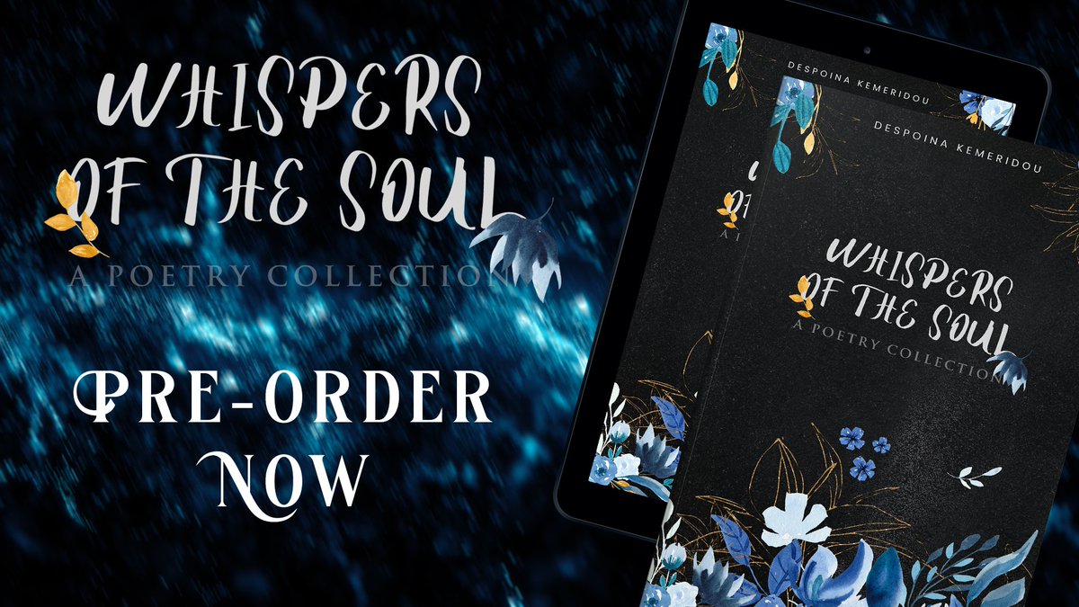 Because darkness isn't all there is, and hope always awaits at the end of the road...

A poetry collection that will touch your soul. 💙

Pre-order here: mybook.to/offx8mE