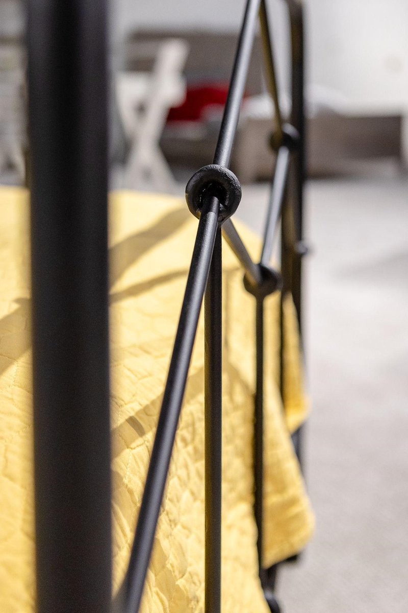 Who said kids' furniture can't be classy? Classic design meets modern geometry in the Casey iron twin bed from <a href="/fourhands/">Four Hands</a>.

Discover this piece and more high-quality furniture like bunks, dressers, desks and toy storage at Green Front Kids in Building 5.

#GreenFrontFurniture