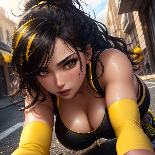 Dissonant_AI's tweet image. Love the Black &amp;amp; Yellow color combo.