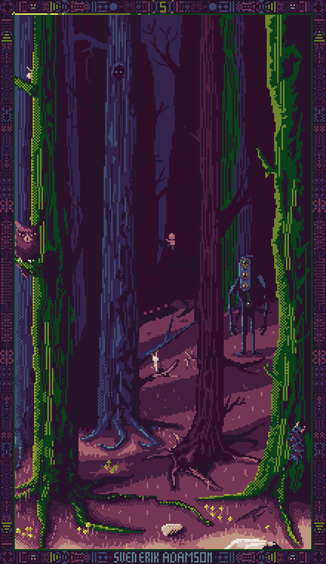 Mustlind's tweet photo. Sisenemine #Pixelart https://t.co/BUryTa4uZy