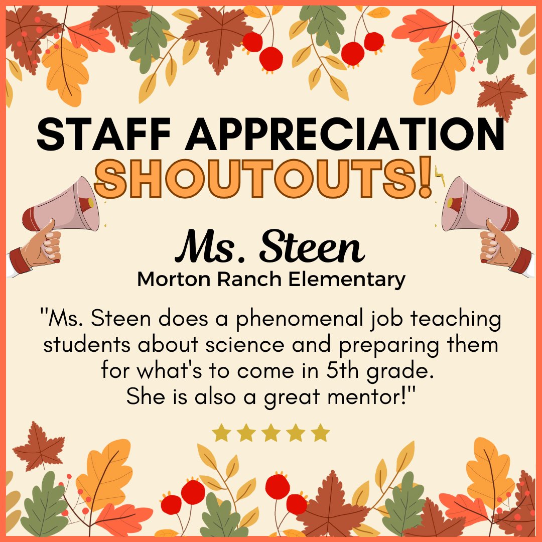 Is there a special Katy ISD teacher or staff member that you are #thankful for? Email us their name, school, and any pictures along with your shoutout to 𝐜𝐨𝐦𝐦𝐮𝐧𝐢𝐜𝐚𝐭𝐢𝐨𝐧𝐬@𝐤𝐚𝐭𝐲𝐢𝐬𝐝.𝐨𝐫𝐠, and your shoutout could be shared on our social media over the break! 🦃