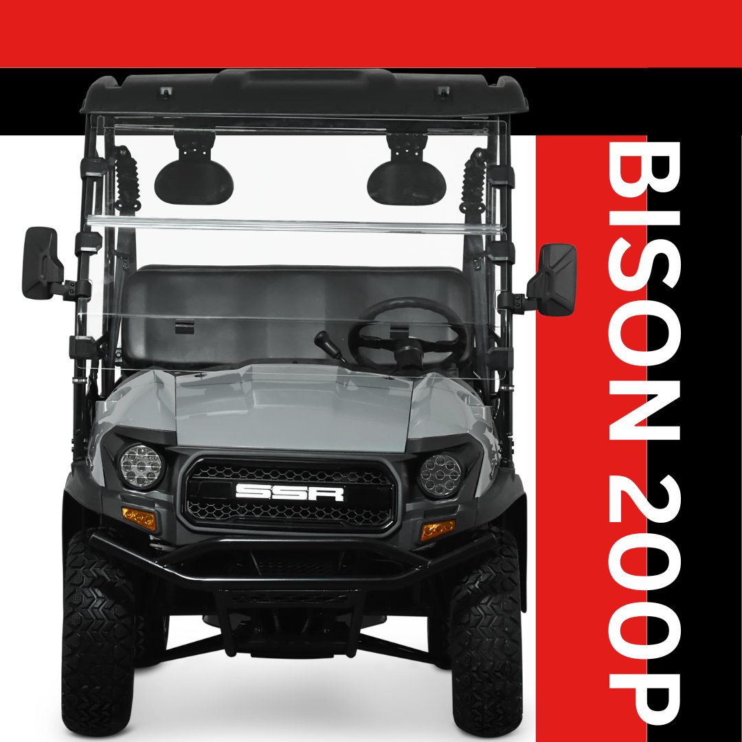 SSR_Motorsports's tweet image. No need to choose favorites when your
Bison 200P seats 4. Just grab 3 friends hit the gas and
go. The Bison 200P also comes in 3 colors: Red, Blue,
and Grey.

For more information hit the link in our bio

#teamssr #bison200p #sidebysides #offroading
#outside