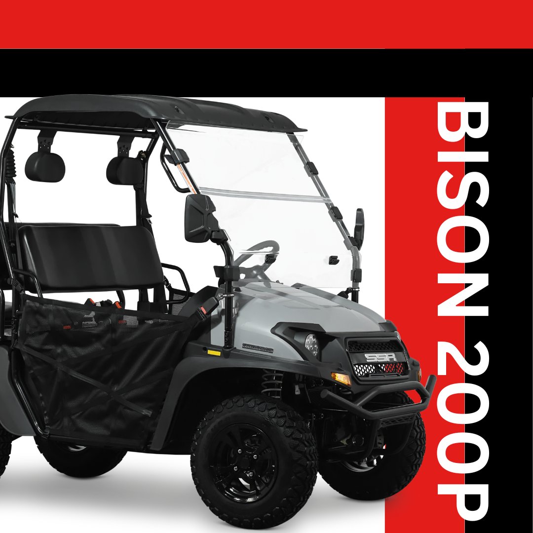 SSR_Motorsports's tweet image. No need to choose favorites when your
Bison 200P seats 4. Just grab 3 friends hit the gas and
go. The Bison 200P also comes in 3 colors: Red, Blue,
and Grey.

For more information hit the link in our bio

#teamssr #bison200p #sidebysides #offroading
#outside