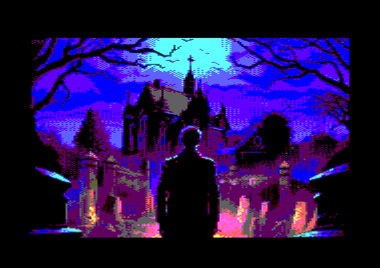 8bit_era's tweet photo. My brand new #Infocom style Horror #adventure "The Ghosts of Blackwood Manor" is due to be released soon for all major home computers of the #80s. Here are some in-game screens from #Amstrad #CPC and #Commodore64. You're going to love this! Who's ready? #IF #interactive #fiction https://t.co/2whi0s8oQl