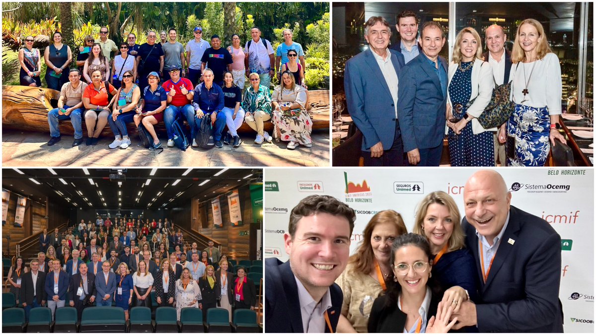 BenICMIF's tweet photo. A fantastic week in Belo Horizonte 🇧🇷 for the 2023 @ICMIFAmericas Conference. Thanks to our hosts @segurosunimed for the amazing Brazilian welcome and collaboration in delivering this great event for ICMIF members in Latin America #ICMIFAmericas2023 #OnlyatICMIF https://t.co/o0soMDFcPm