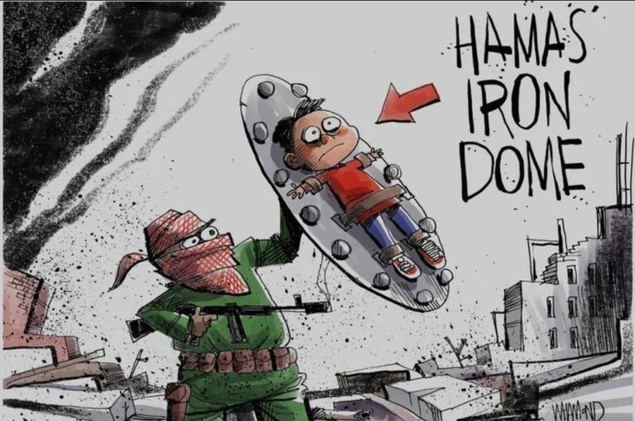 DrEliDavid's tweet photo. Hamas' “Iron Dome”: Environment-friendly and carbon neutral, endorsed by @GretaThunberg and @WHO 
👇 https://t.co/0x3Dbsk3El