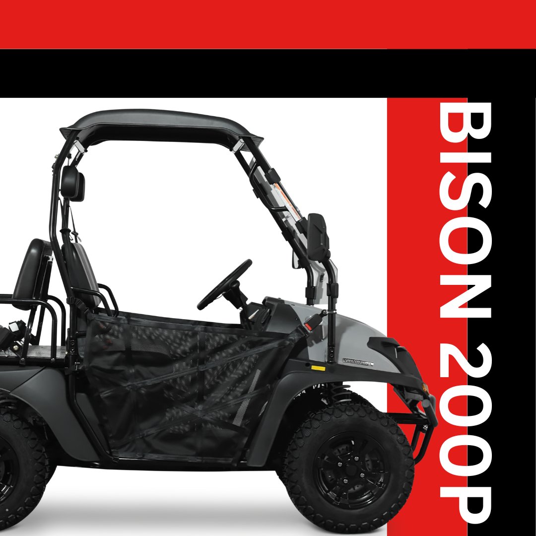 SSR_Motorsports's tweet image. No need to choose favorites when your
Bison 200P seats 4. Just grab 3 friends hit the gas and
go. The Bison 200P also comes in 3 colors: Red, Blue,
and Grey.

For more information hit the link in our bio

#teamssr #bison200p #sidebysides #offroading
#outside