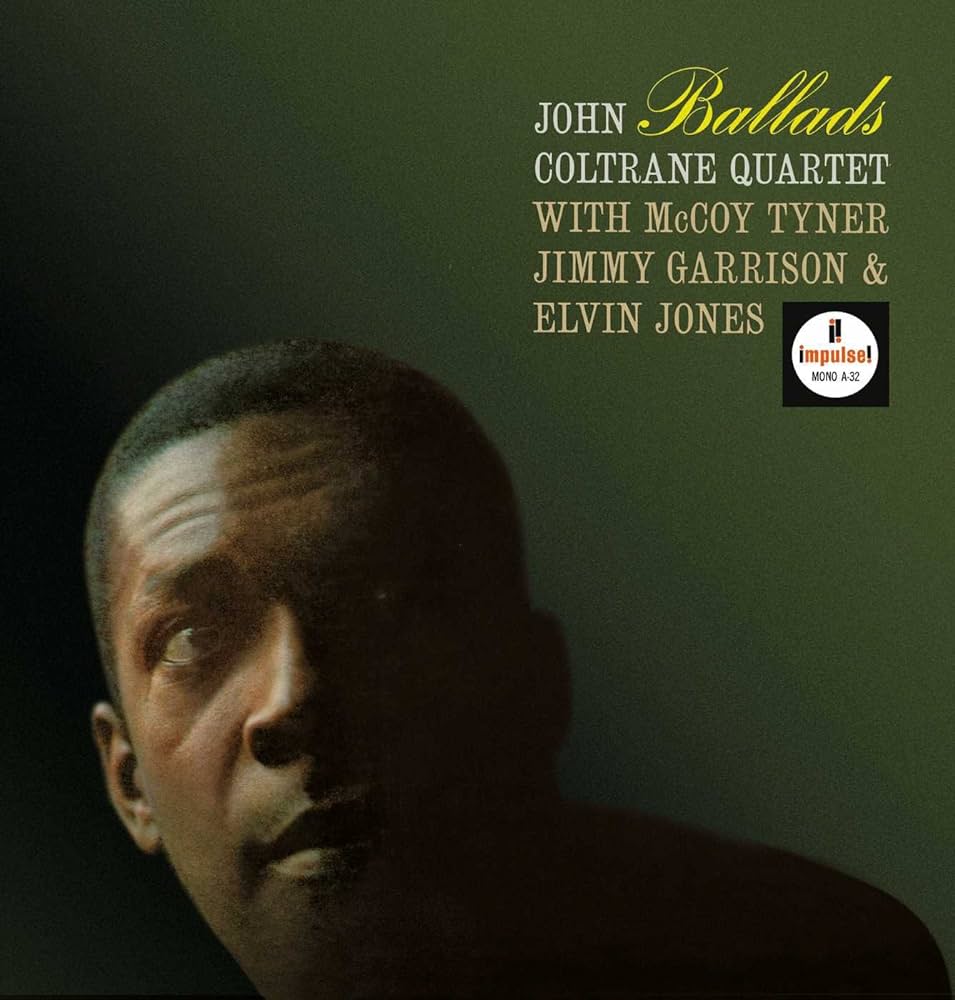 Nov 13, 1962 - John Coltrane recorded at Van Gelder Studio in Englewood Cliffs, NJ with McCoy Tyner, Jimmy Garrison, and Elvin Jones. The session became the album “Ballads” released just a few months later in 1963.