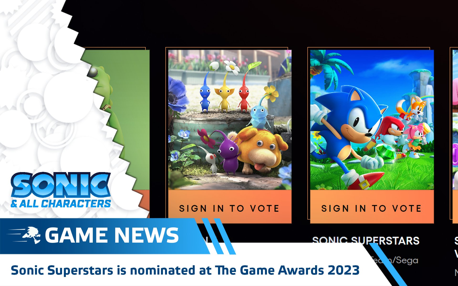 Sonic Superstars Official Site Characters
