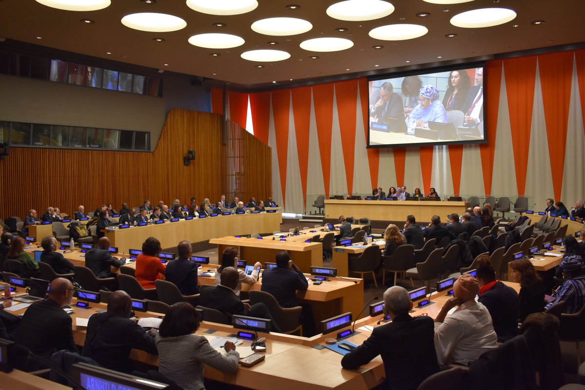 'Under your leadership we are delivering better support to countries’ needs and priorities, but for the UN development system to support countries rise to the challenges of our time, we need transformational change.' Deputy Chief @AminaJMohammed told the @UN Coordinators today.