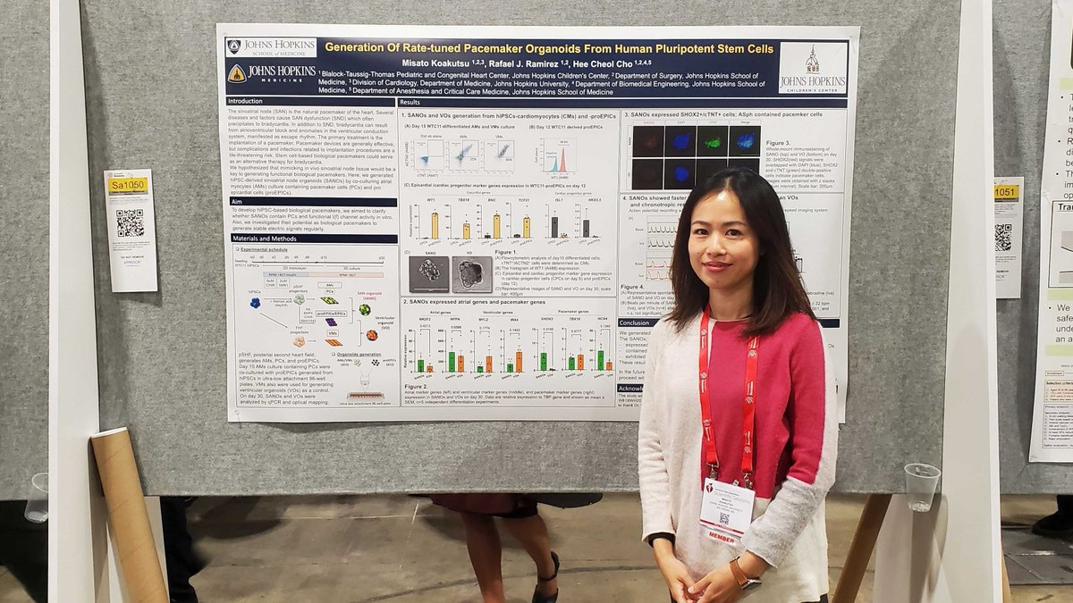 Misato presented her work at AHA. Great job! #AHA2023