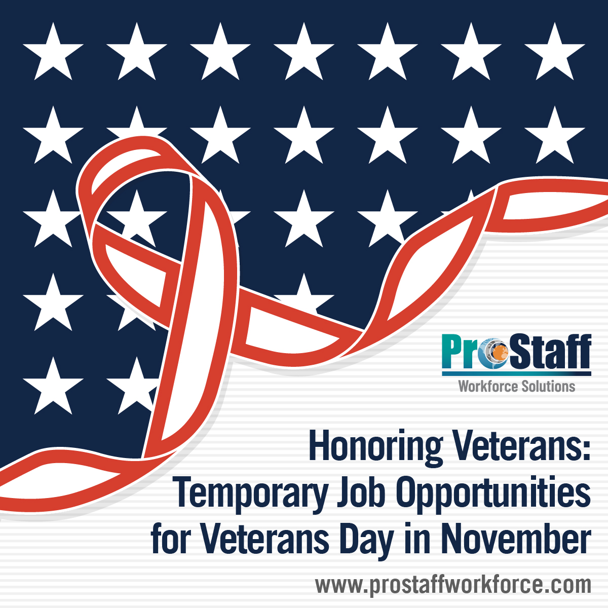 Supporting and hiring veterans isn't just a gesture of gratitude; it's a smart move for businesses and society during the holiday season. 

Read more: prostaffworkforce.com/honoring-veter…

#veteransday #jobsforveterans #tempjobs #tempwork #employmentopportunities #careers