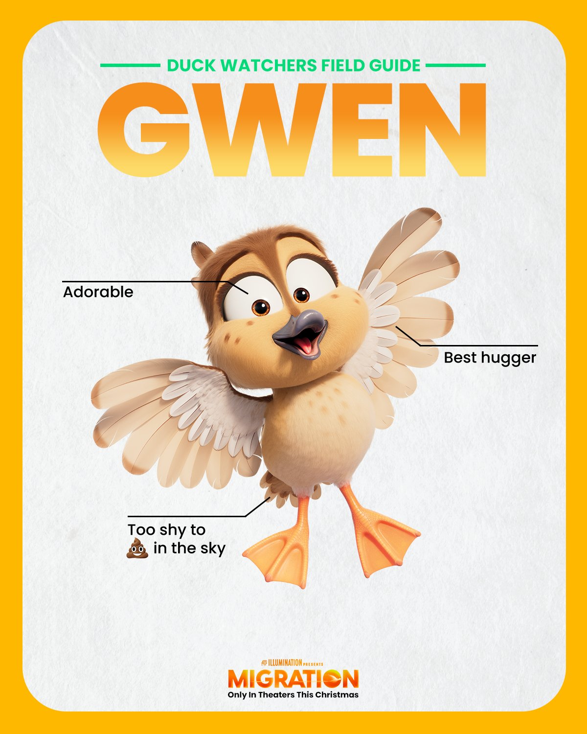 Nieuwe Migration karakterposters