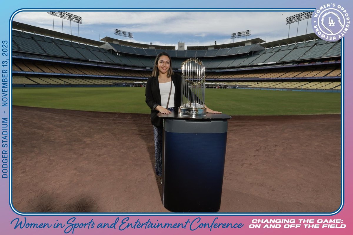 Women in Sports &amp; Entertainment Conference 💙 <a href="/Dodgers/">Los Angeles Dodgers</a> Stadium
