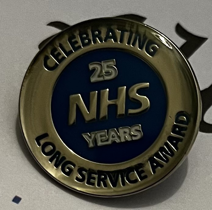 What a lovely way to spend a couple of hours celebrating the long service of colleagues and of myself.  @TeamNUH
