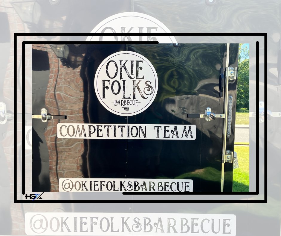 HgxSigns's tweet image. Okie Folks Barbecue trailer turned out sharp! The only thing better than a vehicle wrap is a trailer wrap🤩  It's one of the best branding investments you can make for your business, even better than a static billboard❗ 

#branding #trailerwraps #vinylwraps #huntergraphix