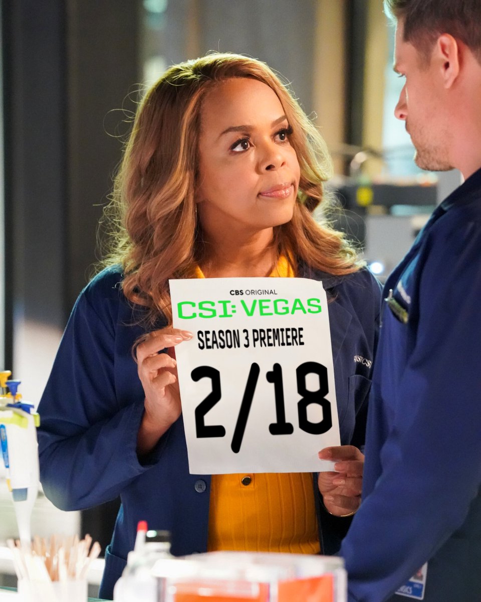 When is the #CSIVegas Season 3 premiere? I’ll give you one clue. 🔎 See you soon…