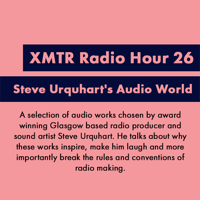 New additions to xmtr.fm - the sonic storytelling portal. As it gets colder and darker (on this side of the world anyway) nestle in to audio works by @TinCanAudio, Joan Shumann from @EarlidInfo, @SoundArtHannah and selection of gems from @listentosteve