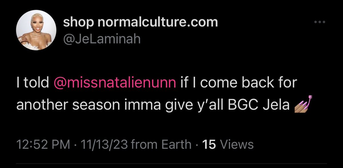 BaddiesSpace's tweet photo. Do we want Jela back on Baddies? 👀 #BaddiesEast https://t.co/AmFgX06qa6