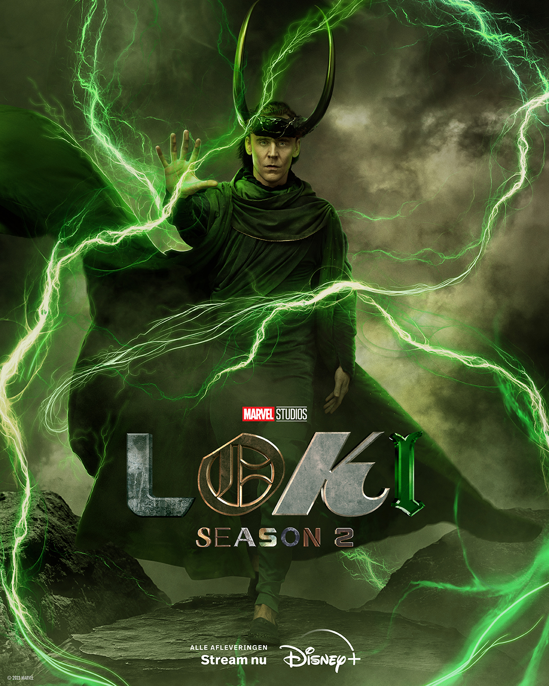 God Loki in finale Loki S2 poster op Disney Plus België 