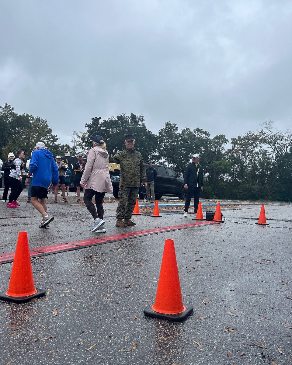 Citadel1842's tweet image. The community and campus came out for the Veterans Day 5K at The Citadel on a cold, rainy Sunday morning. Thank you to everyone who participated in the race or volunteered to make this event possible.