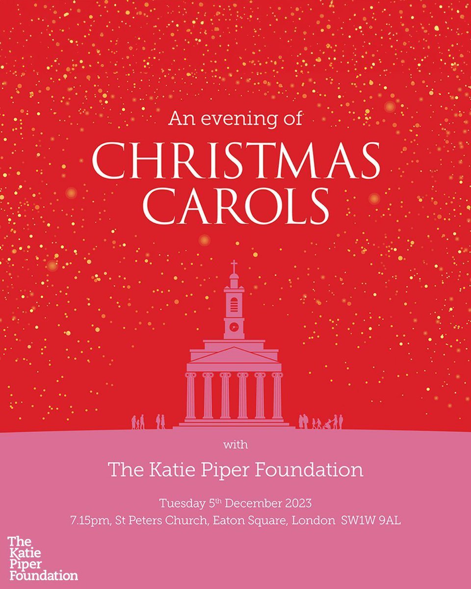 Our annual fundraising Christmas Carol Concert is back ✨ join us on Tuesday 5th December at the beautiful St Peters Church in Eaton Square, London for an evening of beautiful carols and uplifting readings. Get your tickets: buff.ly/47s9M49