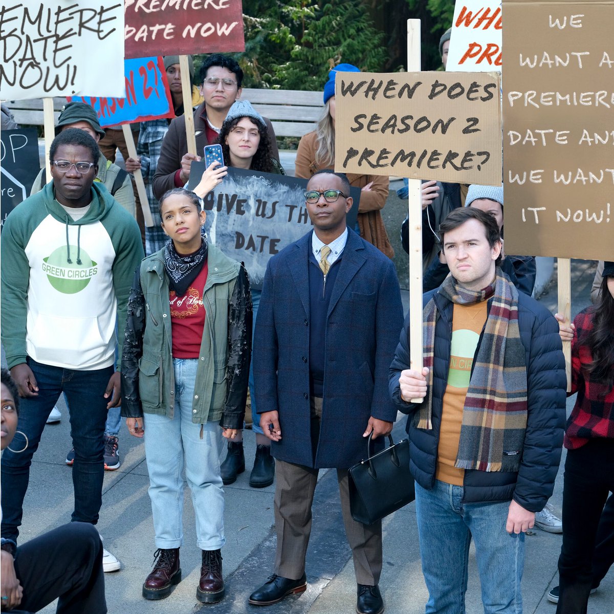 SoHelpMeCBS's tweet image. Long time, no see, Toddies. Let’s get together sometime — how’s February 15? 👀👀 #SoHelpMeTodd