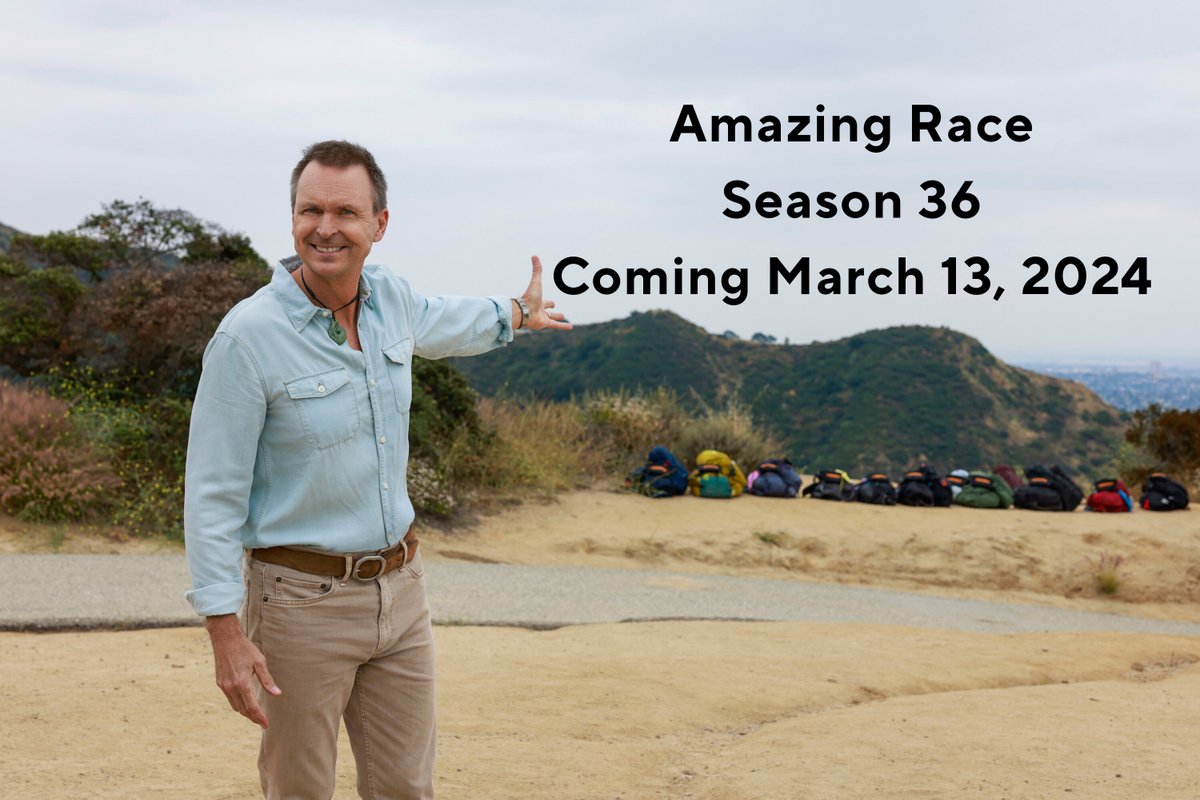The world is waiting…for this premiere date! #AmazingRace season 36 is coming your way on Wednesday, March 13th! ✈️