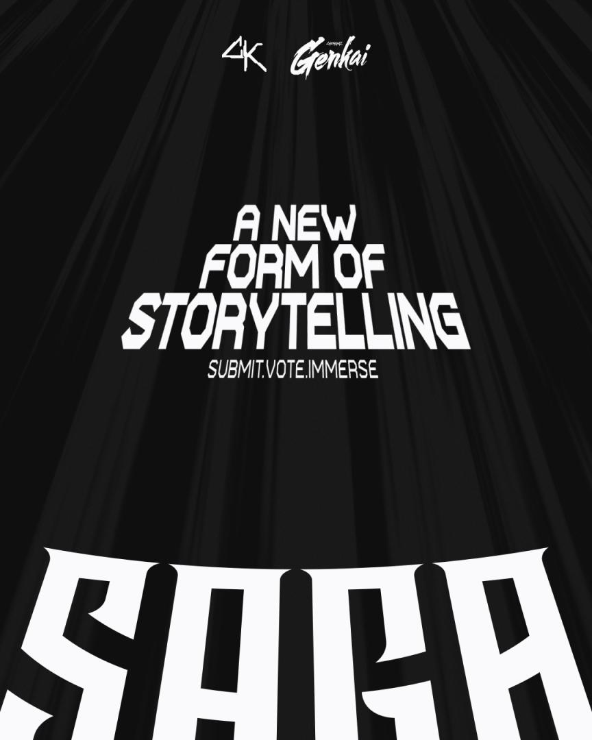 Introducing SAGA: A New Form of Storytelling 📖

genkai.cyberkongz.com/saga 

With SAGA, our community is given the power to influence our storytelling! 

Holders can submit their CyberKongz assets for a chance to become characters in Niakea, as well as be featured in merchandise