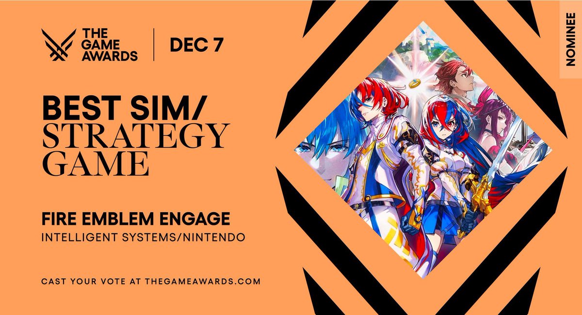 If Engage wins, idk, it'd be neat. I'd love it if the illustrator does a celebratory doodle to acknowledge it won something, yeah.