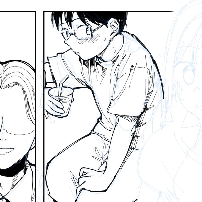 ペン入れを始めたりしちゃって 