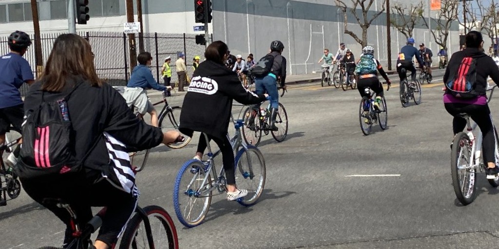 Last @Ciclavia of the year! 

Mark your calendar for Sunday, December 3rd, to jog, ride, bike, skate, run, walk, skateboard, and dance from Leimert Park to Historic South Central in the last open streets event of 2023! Learn more at ciclavia.org