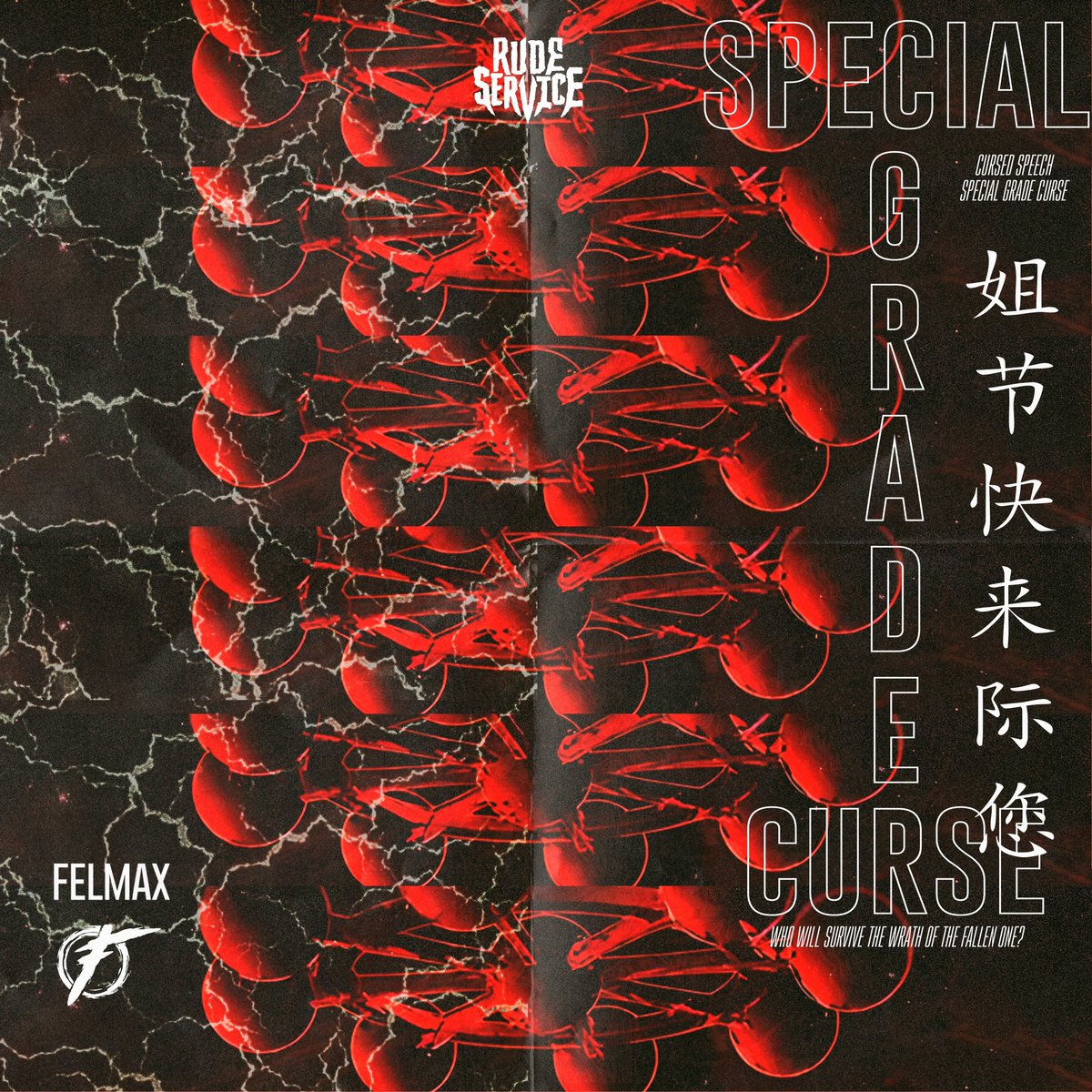 rudeservice's tweet photo. @FelmaxOfficial - SPECIAL GRADE CURSE EP😈

THIS FRIDAY 11/17. https://t.co/SiCL3E4yW5