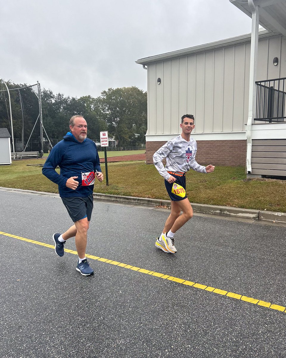Citadel1842's tweet image. The community and campus came out for the Veterans Day 5K at The Citadel on a cold, rainy Sunday morning. Thank you to everyone who participated in the race or volunteered to make this event possible.