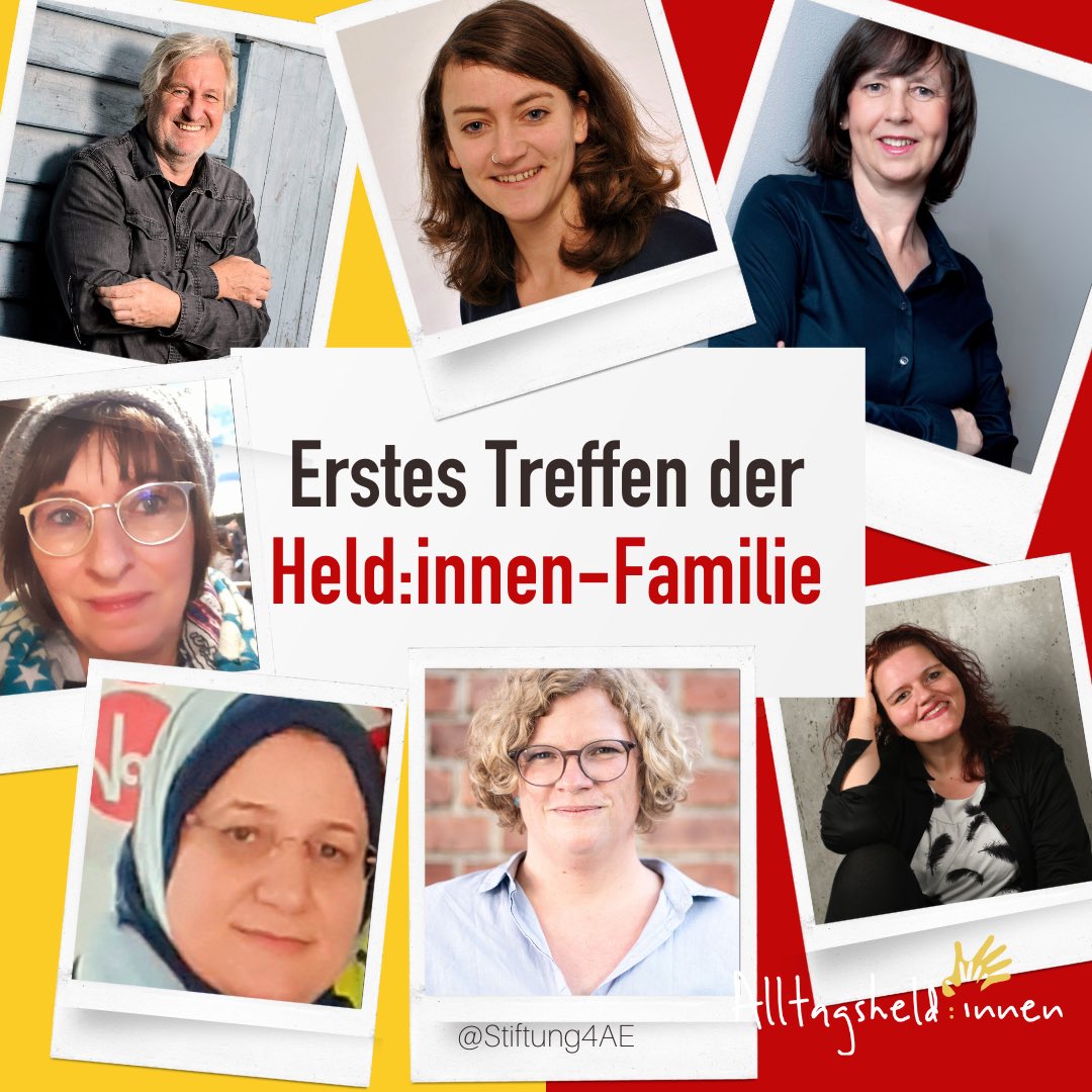 Stiftung4AE's tweet photo. Wir haben als Stiftung eine Familie gegründet -  die #HeldinnenFamilie!
Hier könnt ihr mehr dazu erfahren: https://t.co/YxPx9ipcF9 https://t.co/kn42VGLKhZ