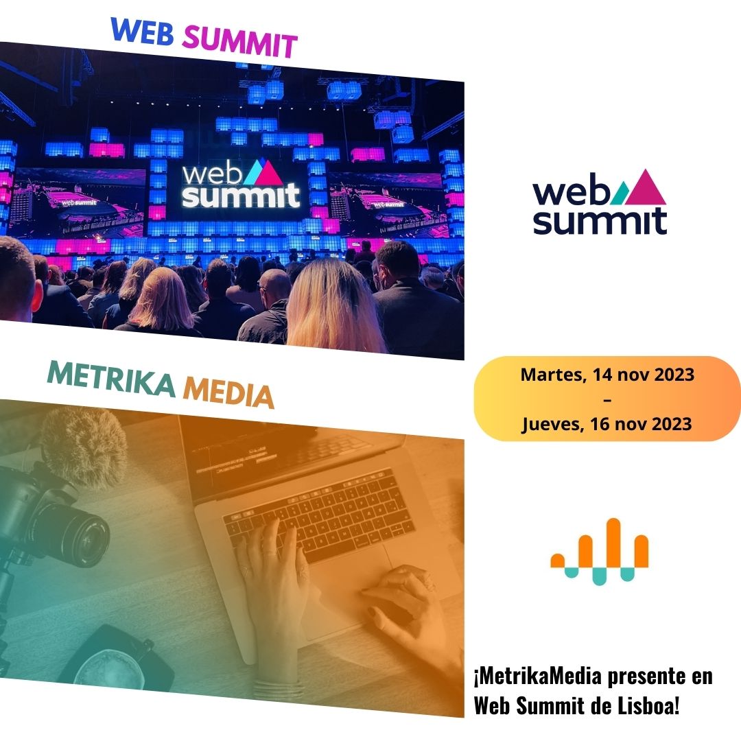 🗣️ ¡MetrikaMedia despega hacia el futuro en Web Summit Lisboa! 

Uno de los eventos más esperados del año‼️
➡️Lisboa será testigo de nuestra innovación, inspiración y conexiones✨

#MetrikaAtWebSummit #InnovaciónSinLímites #WebSummit2023 #Lisboa