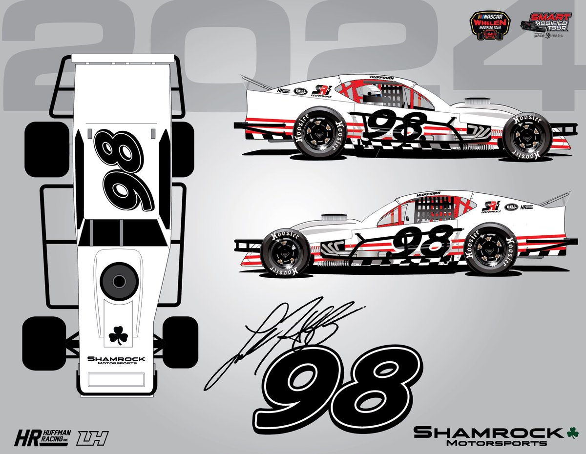 LandonHuffman's tweet image. NEWS: Partial @NASCARRoots Whelen Modified Tour schedule with select @SMARTMods_ events in 2024 for Landon Huffman

2nd generation team Shamrock Motorsports signs Huffman to multi-year deal beginning with World Series of Asphalt in February

Read more: landonhuffman.shop/blogs/news/lan…