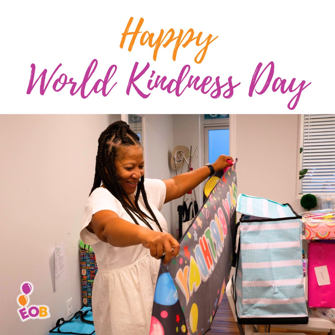 On World Kindness Day and every day, we believe in spreading joy to those who need it most. Join us in empowering children experiencing homelessness with the gift of happiness, one birthday at a time. Together, we can make a world of difference! extraordinarybirthdays.org