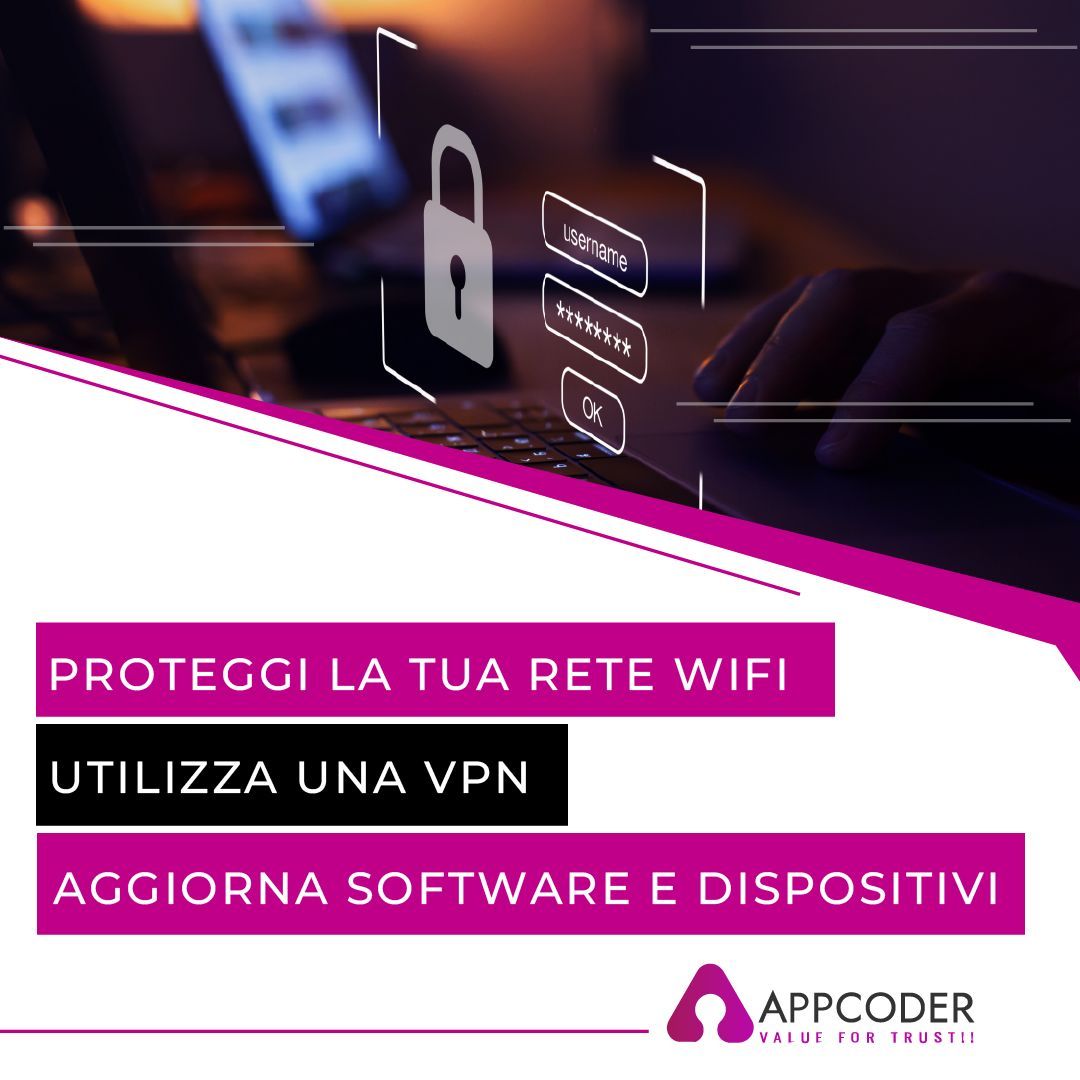 Appcoder_Italia's tweet image. Lavori in remoto? La sicurezza è fondamentale!🔐 

✅Proteggi la tua rete Wi-Fi con una password robusta
✅Utilizza una VPN per l&apos;accesso sicuro ai dati
✅Aggiorna regolarmente il software e i dispositivi

#LavoroRemoto #SicurezzaInformatica #SmartWorking #AppCoderSRL #Appcoder