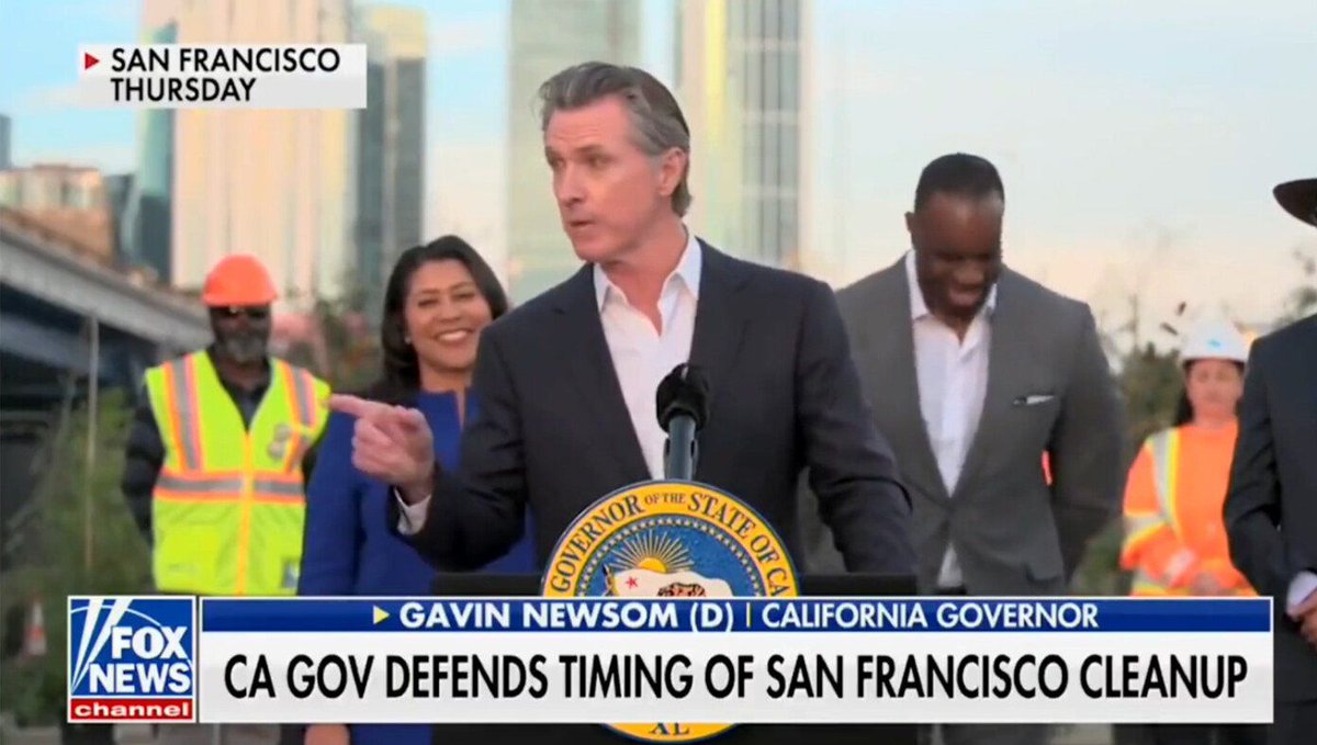 Newsom Assures Homeless They Can Resume Pooping On Sidewalks Once His Boss Leaves buff.ly/40yFiLz