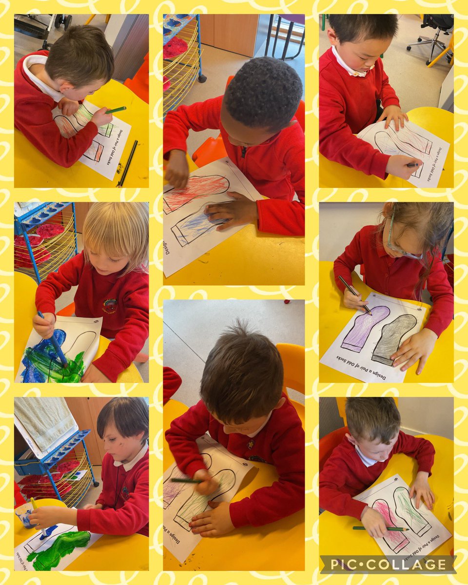 YsgolHenFelin's tweet photo. Class 3 enjoyed celebrating the start of anti bullying week by wearing odd socks and decorating odd socks using Purple Mash and pencils/paint. #yhfclass3 #findfiveforfine #antibullyingawarenessweek #OddSockDay https://t.co/QfjJvSrp1Y