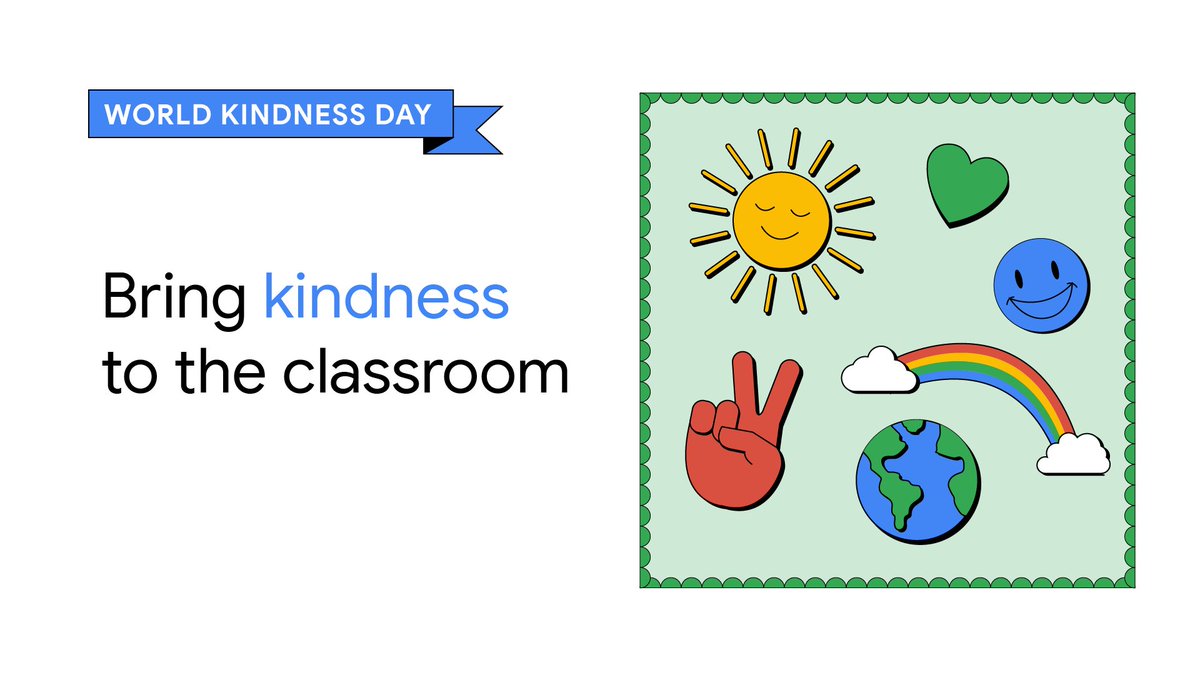 This #WorldKindnessDay 🩷 teach students to not only be kind to others but also to themselves! Share this affirmation post with your Ss so they can affirm kindness, success, positivity, and care: goo.gle/3Qw3dXo