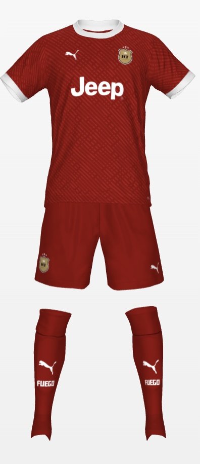 Underdog_FCFT's tweet image. Re-birth: Season 2 - Home, Away, Third Kits. 

⚫ The traditional Fuego colour with gold trimmings. 

⚪ A posh kit, keeping the home golden trimmings, a white base colour. 

🔴 A tribute to the late Berlin Fuego FC. Maroon red with white cuffs.   

#FT #ENFUEGO @pumaft3 @Jeep_FT
