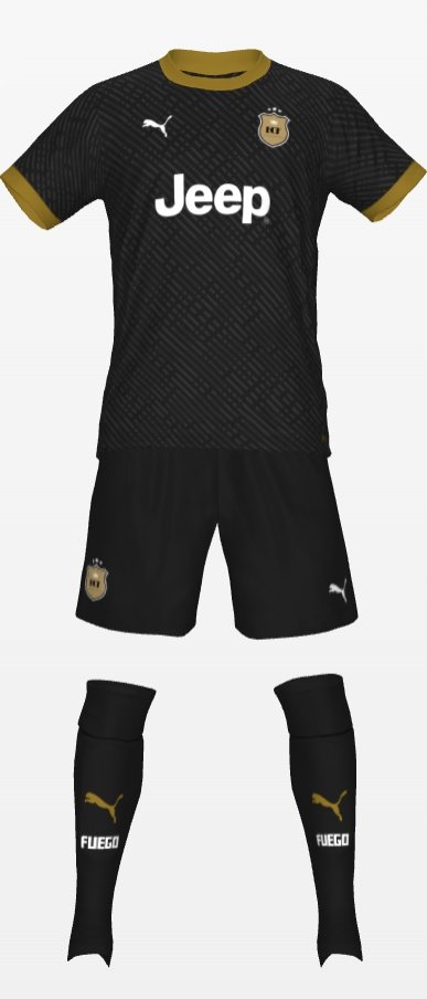 Underdog_FCFT's tweet image. Re-birth: Season 2 - Home, Away, Third Kits. 

⚫ The traditional Fuego colour with gold trimmings. 

⚪ A posh kit, keeping the home golden trimmings, a white base colour. 

🔴 A tribute to the late Berlin Fuego FC. Maroon red with white cuffs.   

#FT #ENFUEGO @pumaft3 @Jeep_FT